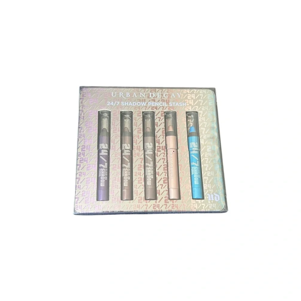 Urban Decay 24/7 Shadow Pencil Stash Set of 5 Rare Discontinued NIB